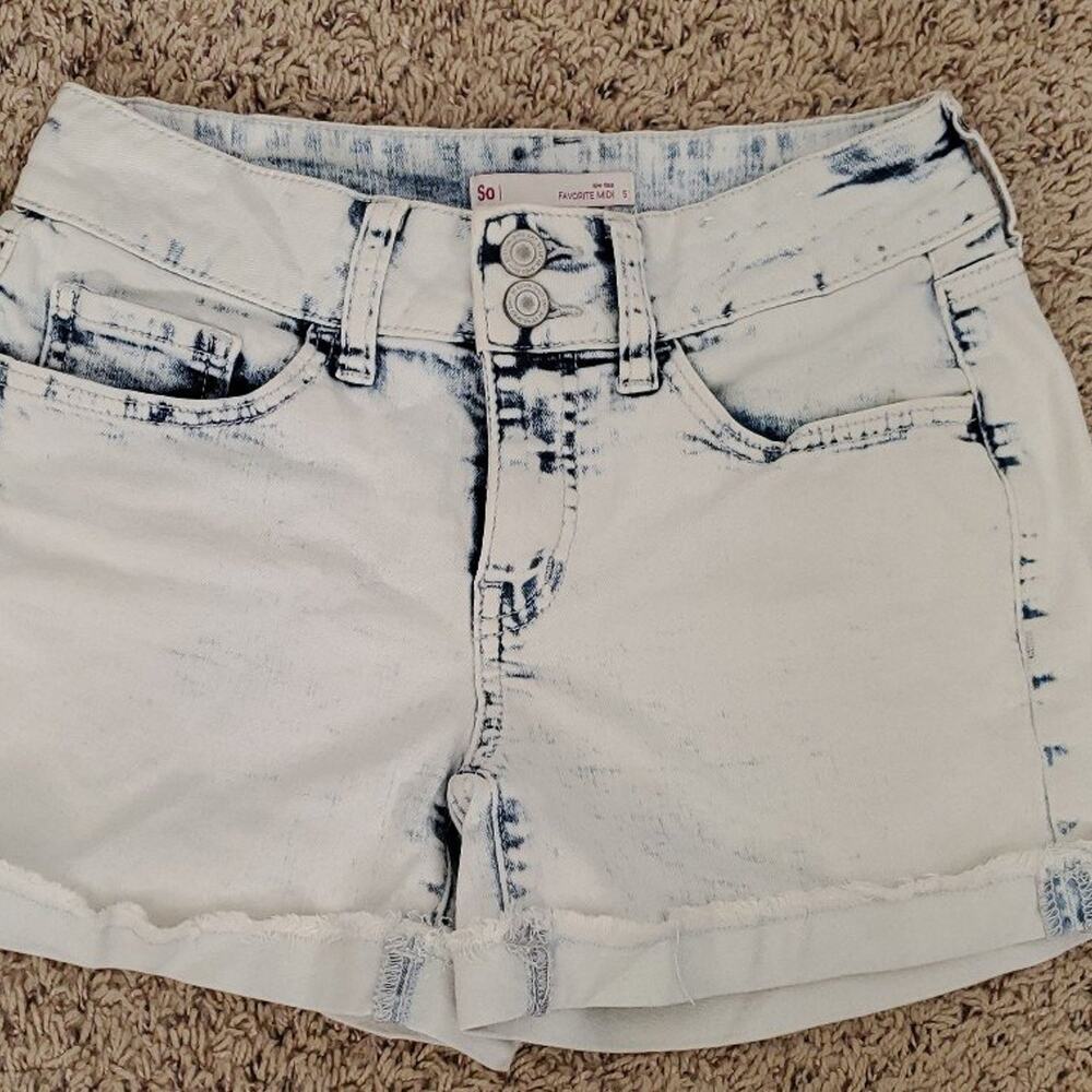 Kohls SO Light Low Rise Shorts For Girls